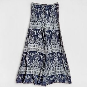 Windsor Navy and White Wide Leg Pants